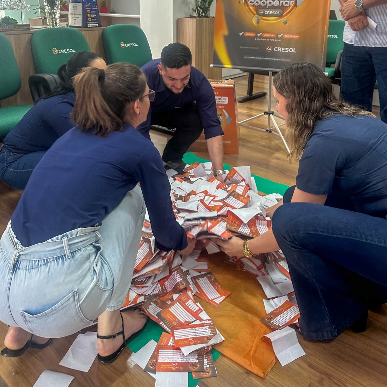 Capa Campanha “Vem Junto Cooperar” da Cresol Raiz realiza terceira apuração