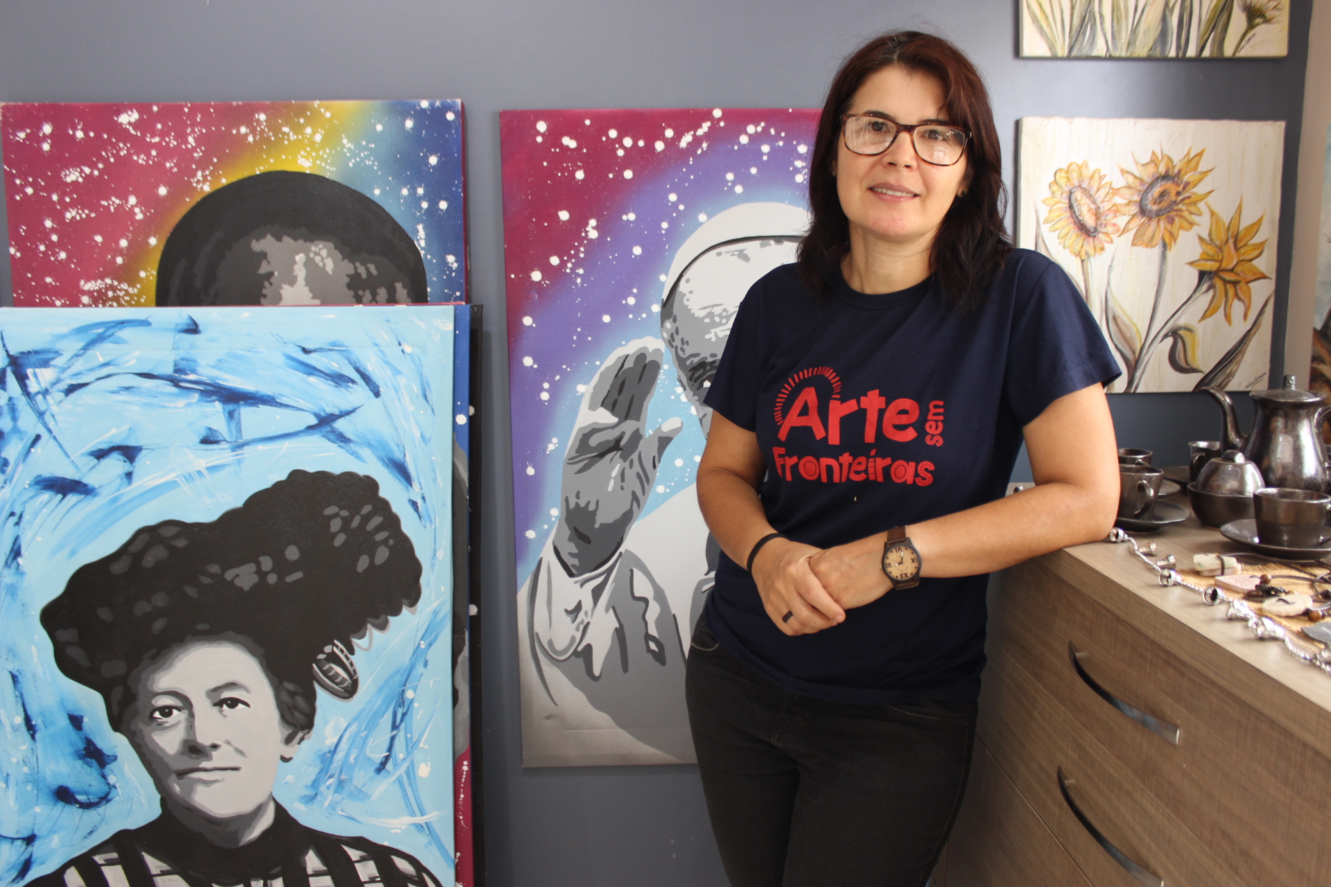 Capa Valéria Pinheiro: artista plástica e tatuadora de FW
