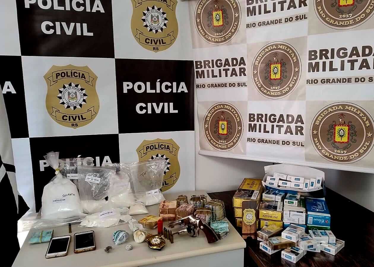 Capa Cinco pessoas são presas em operação deflagrada em Santo Augusto