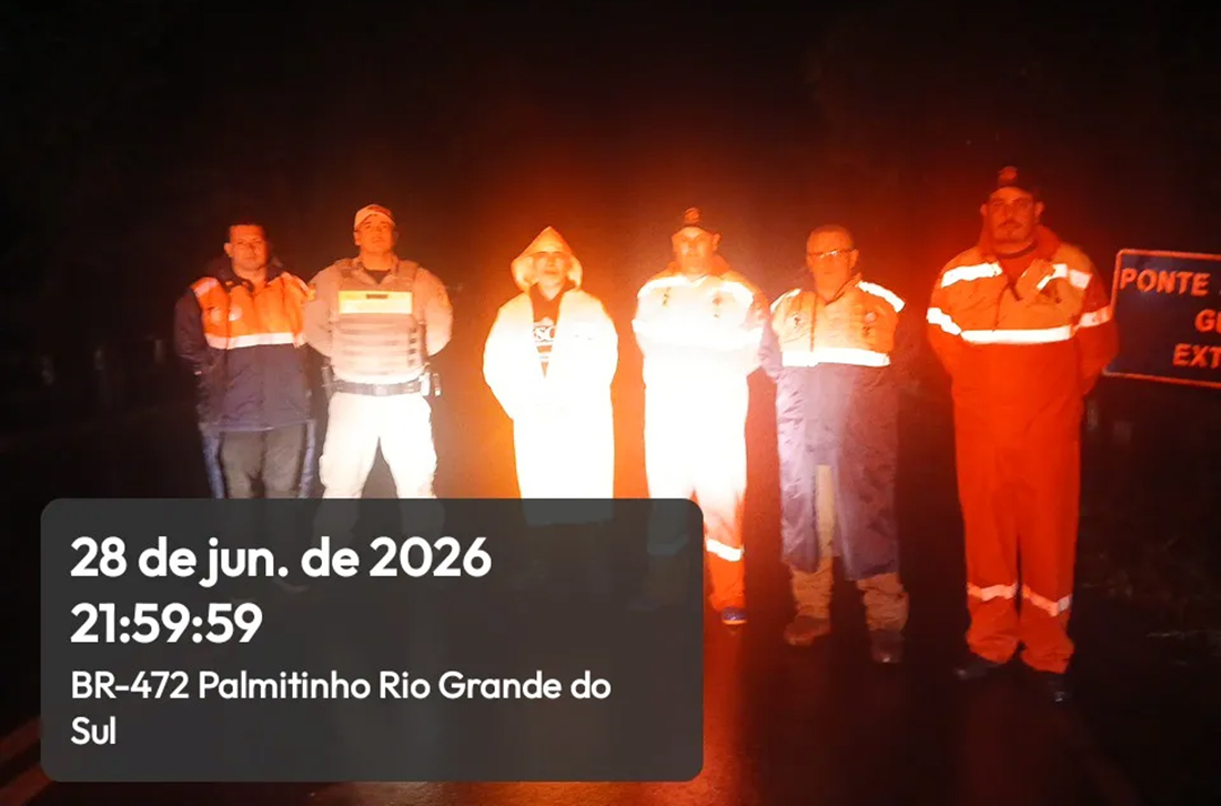 Capa Ponte sobre o Rio Guarita passa por vistoria após choque de balsa na RST-472