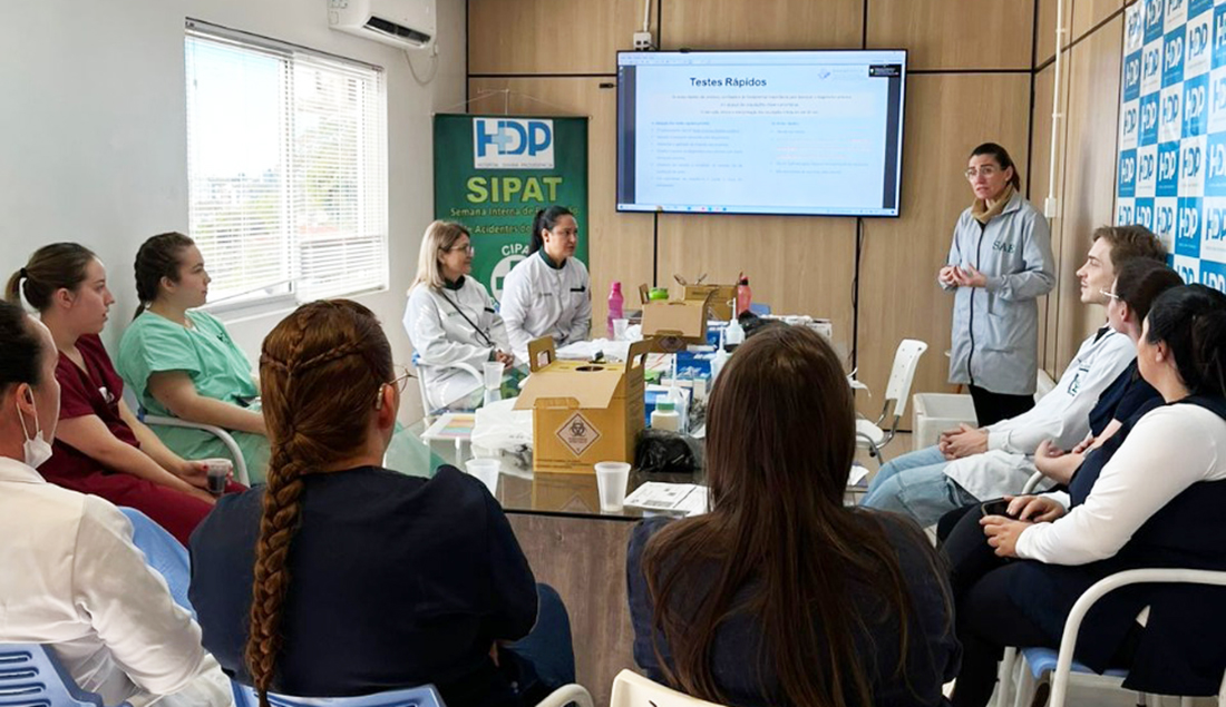 Capa Treinamento em testagem rápida reforça combate a ISTs no HDP de Frederico Westphalen