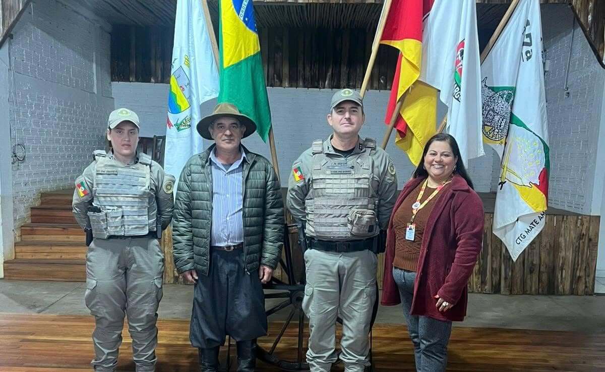 Capa Segurança da 39ª Mateada é pauta de reunião entre Comissão Central e Brigada Militar