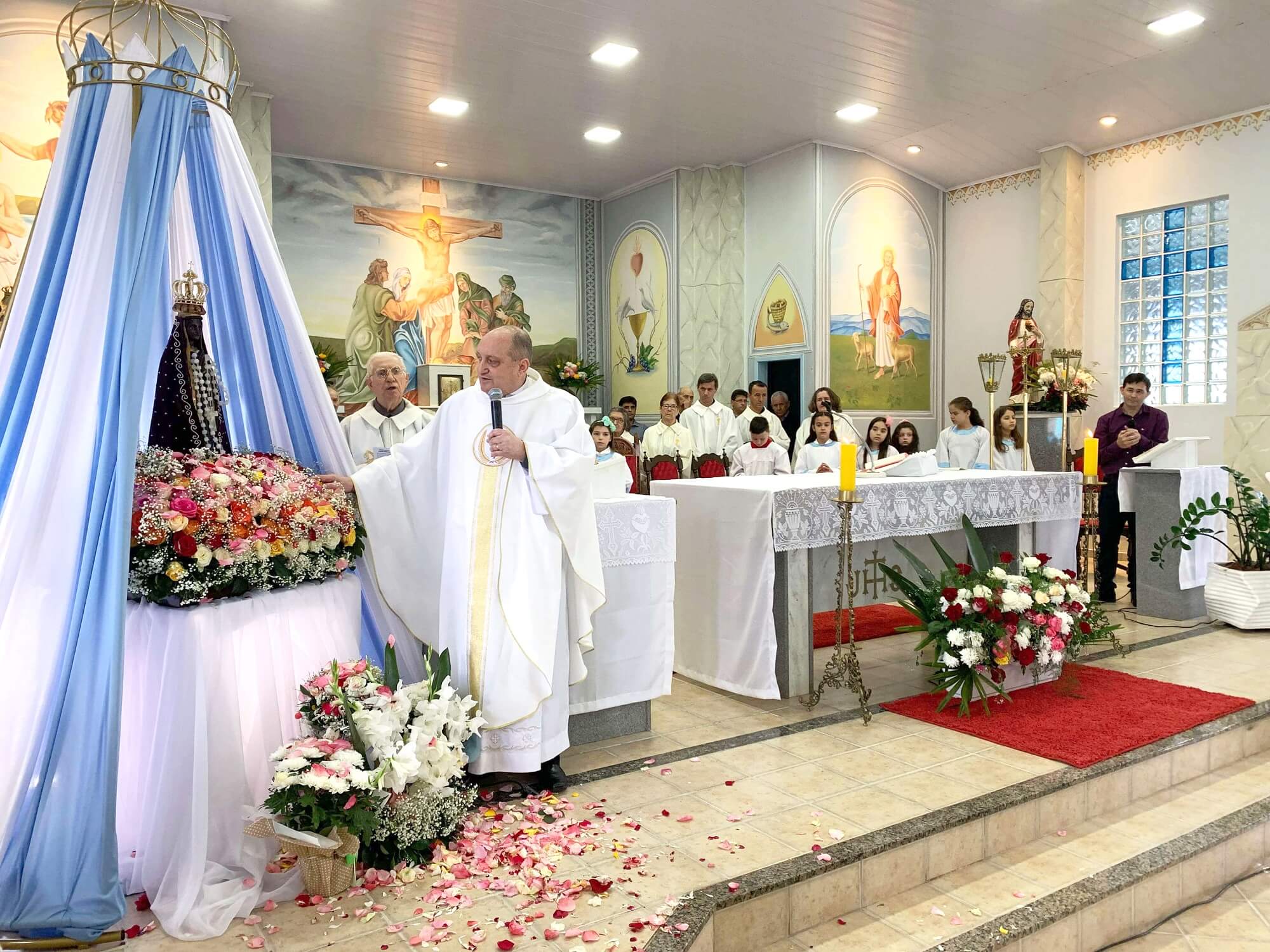 Capa Programação da 53ª Festa de Nossa Senhora Aparecida começa nesta quinta em Frederico Westphalen