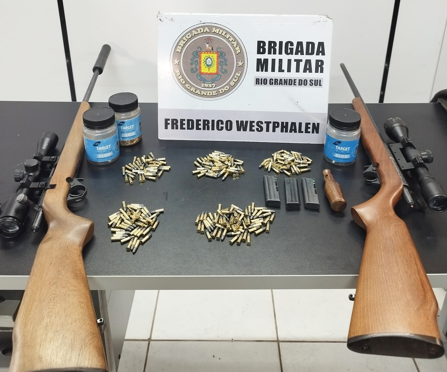 Capa Polícia prende dois homens por caça ilegal em Frederico Westphalen