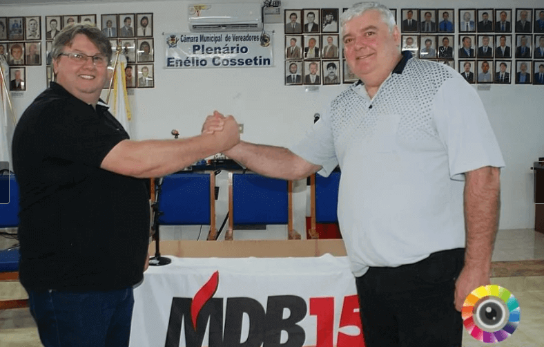 Capa MDB define Malberk Dullius e Paulo Gonzatto como pré-candidatos a prefeito e vice em Redentora