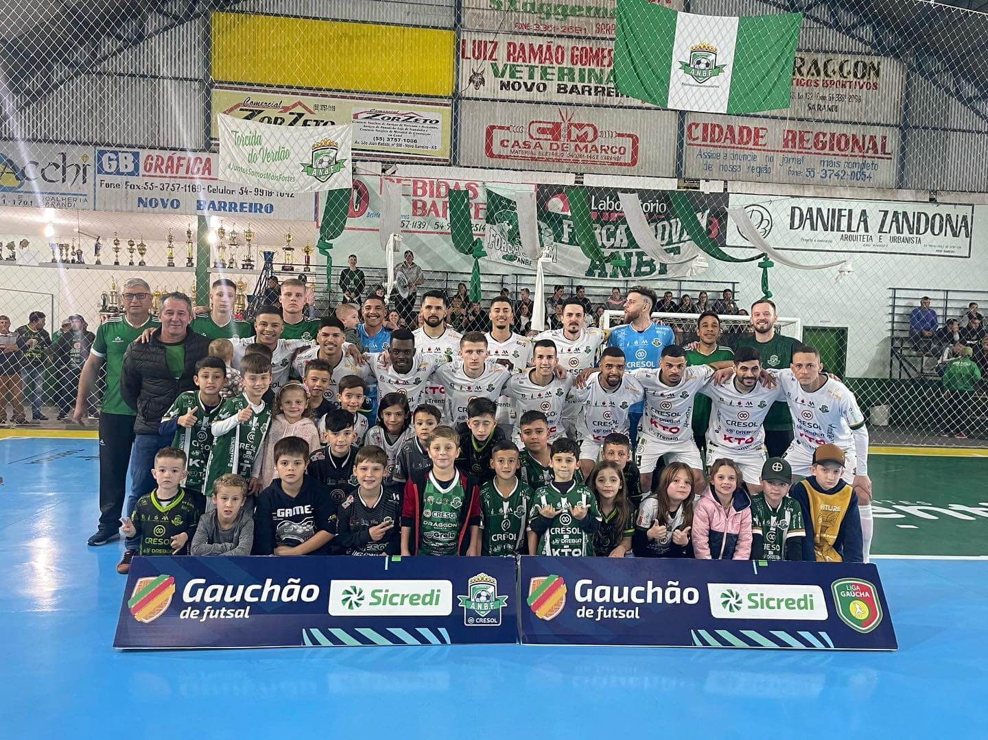 Capa ANBF empata contra o lanterna do Gauchão
