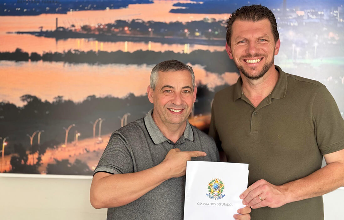 Capa Vice-prefeito de Três Passos busca investimentos em Porto Alegre
