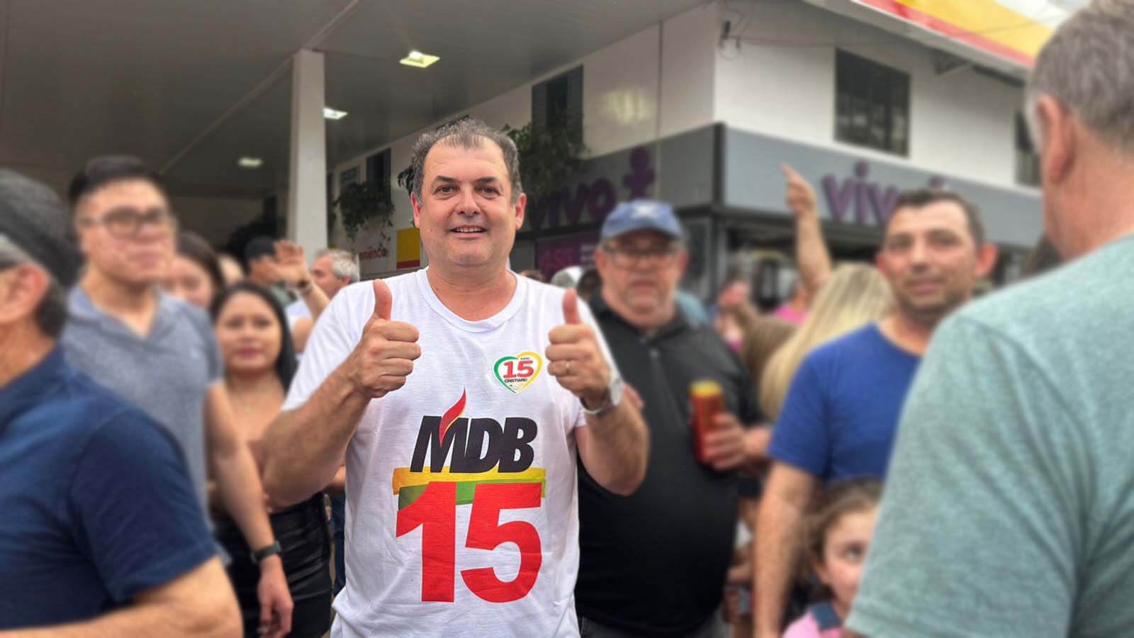 Capa Cristiano Gnoatto é reeleito prefeito de Planalto