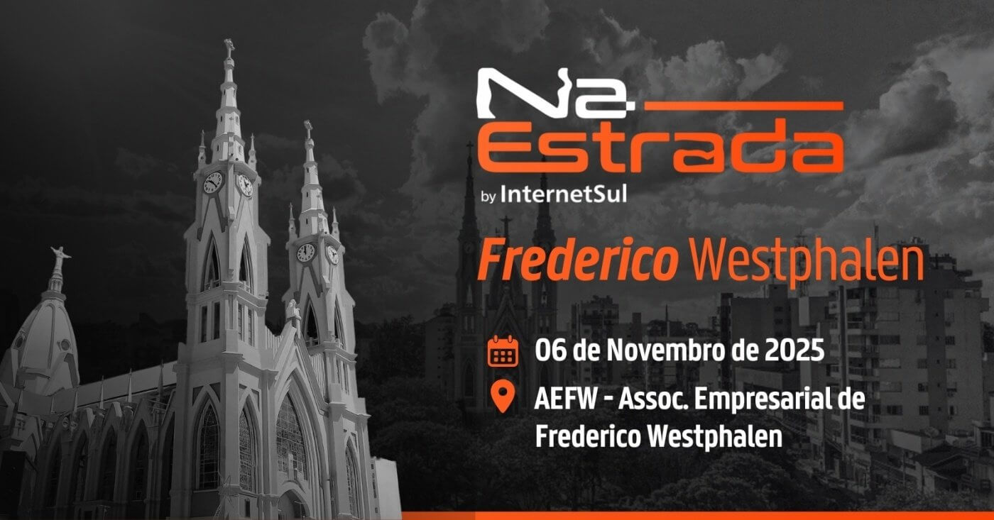Capa INTERNETSUL na Estrada chega a Frederico Westphalen nesta quinta-feira