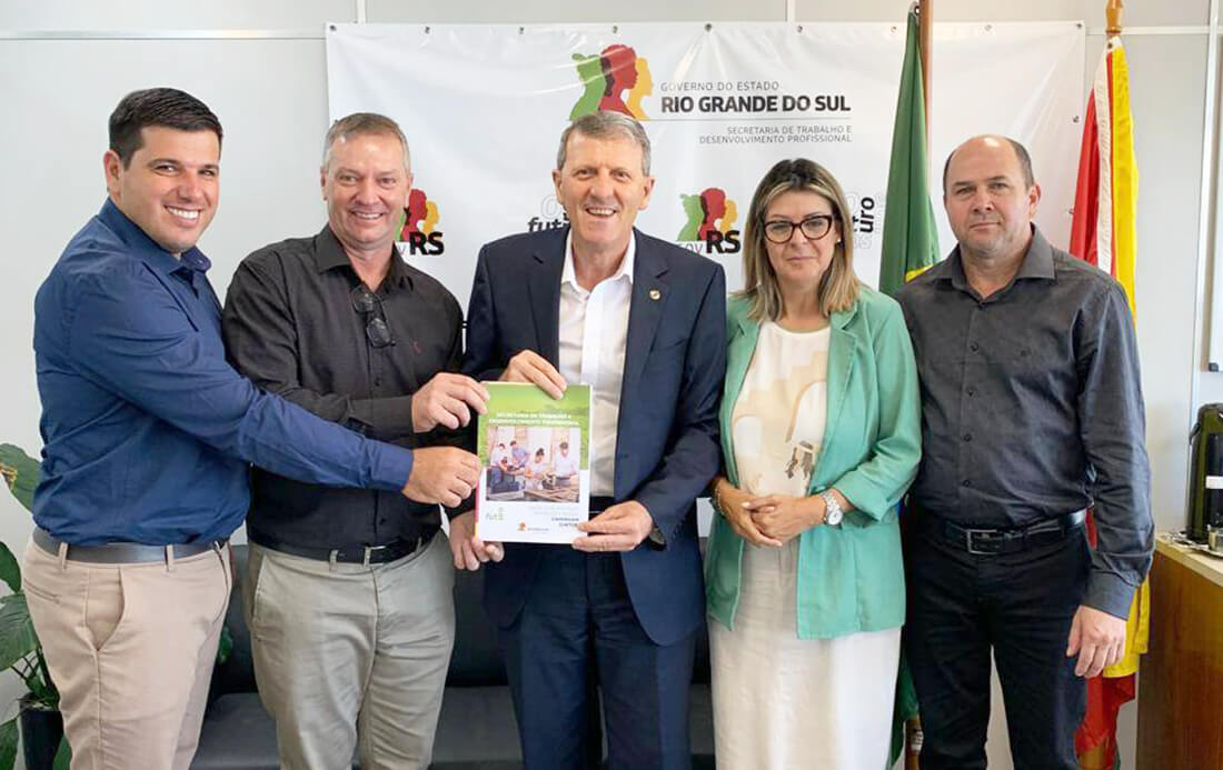 Capa Vice-prefeito de Caiçara busca recursos e parcerias em Porto Alegre