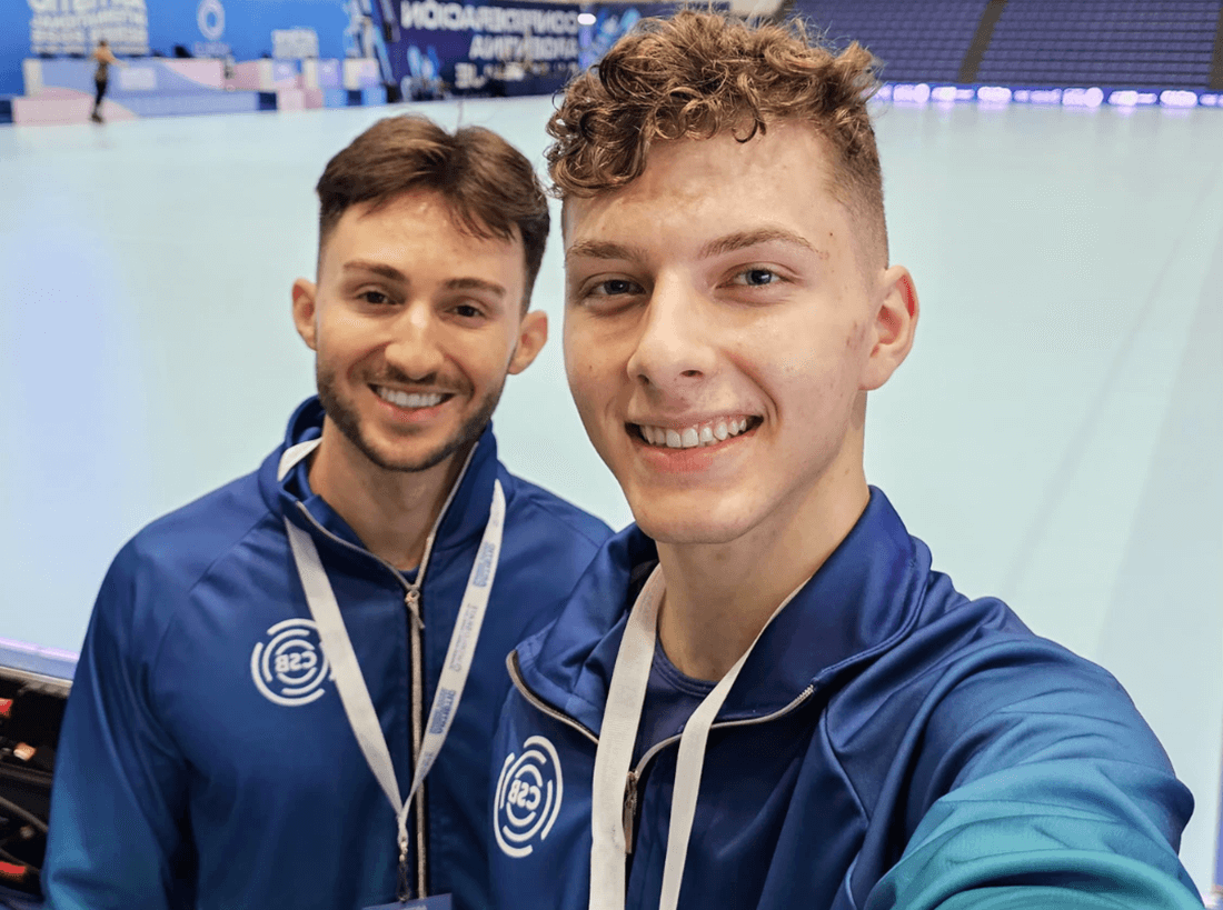 Capa Clube Magia da Patinação tem dois convocados para o Mundial na China