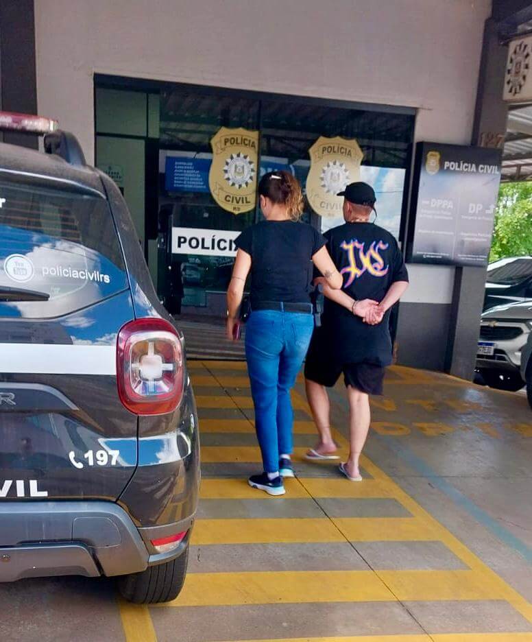 Capa Polícia Civil prende suspeita de tentativa de homicídio em Frederico Westphalen
