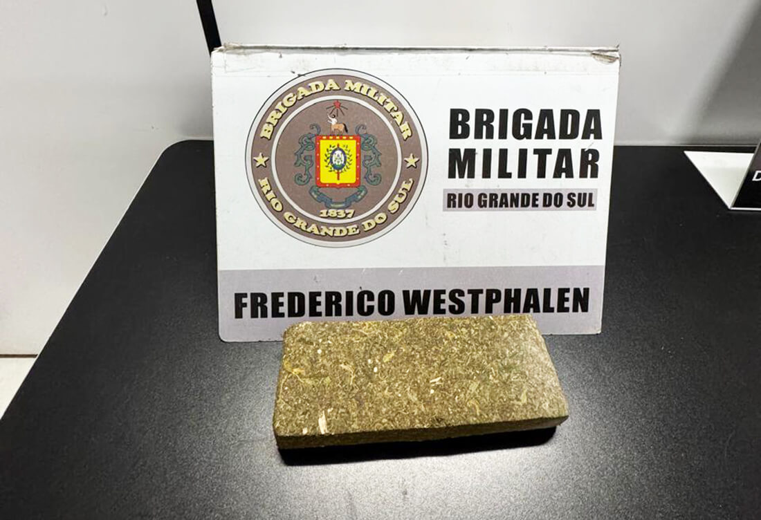 Capa Homem é preso por tráfico de drogas em Frederico Westphalen