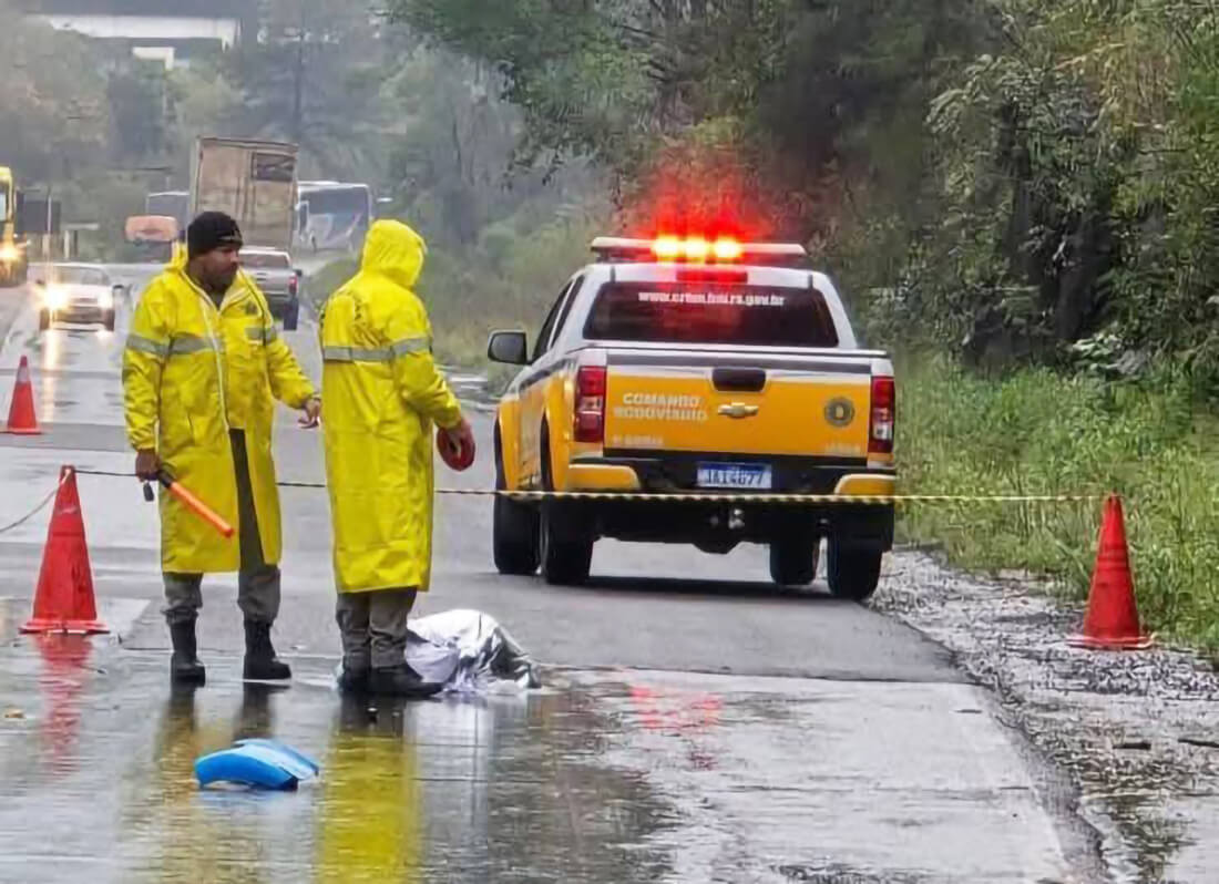 Capa Jovem de 24 anos morre atropelado por caminhão em Passo Fundo