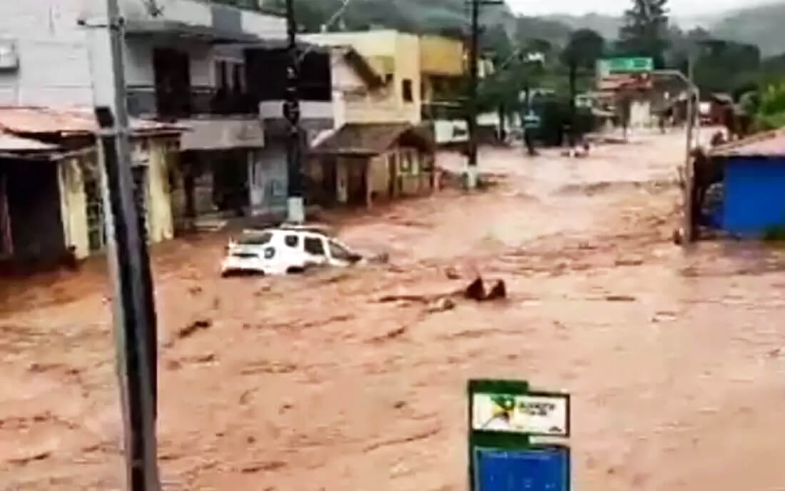 Capa Viatura da BM levada pela enchente é encontrada após dois dias de buscas no norte gaúcho