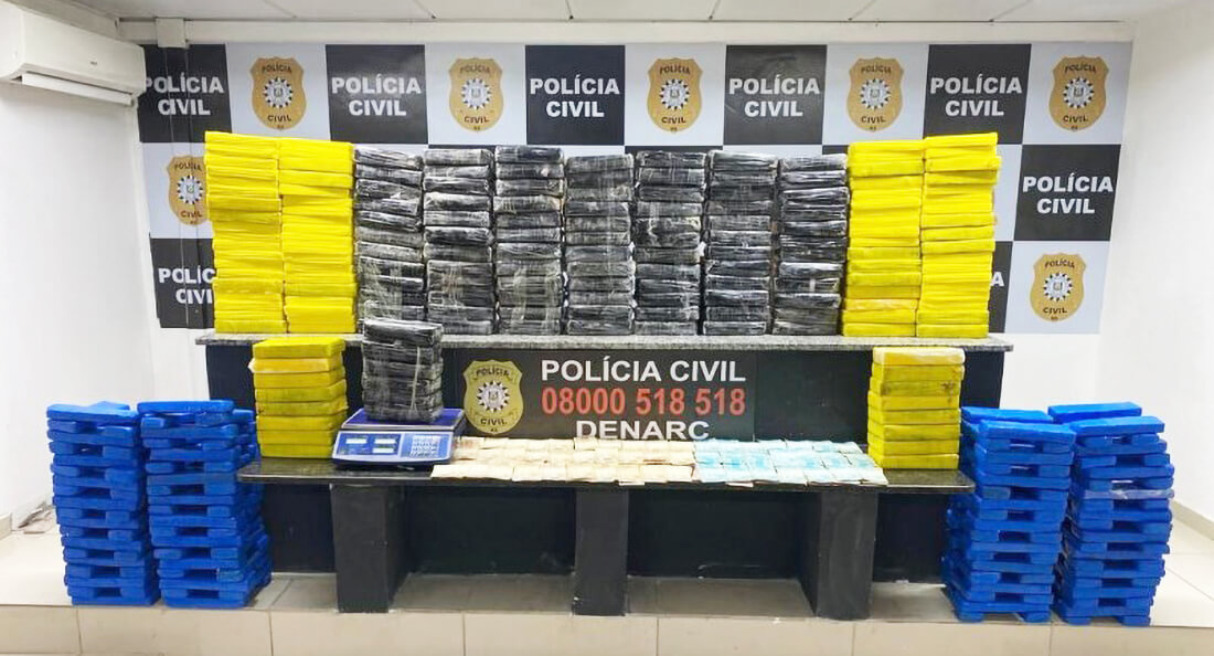 Capa Em uma semana Denarc bate o próprio recorde e efetua a maior apreensão de crack da história da Polícia Civil