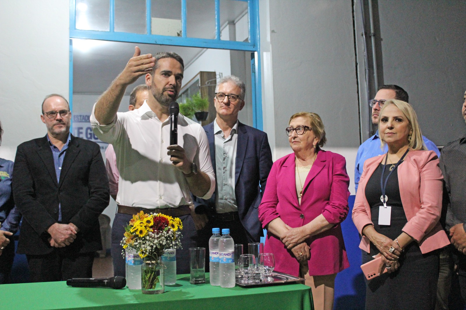 Capa Palmeira das Missões: Governador visita Escola Celeste Gobbato