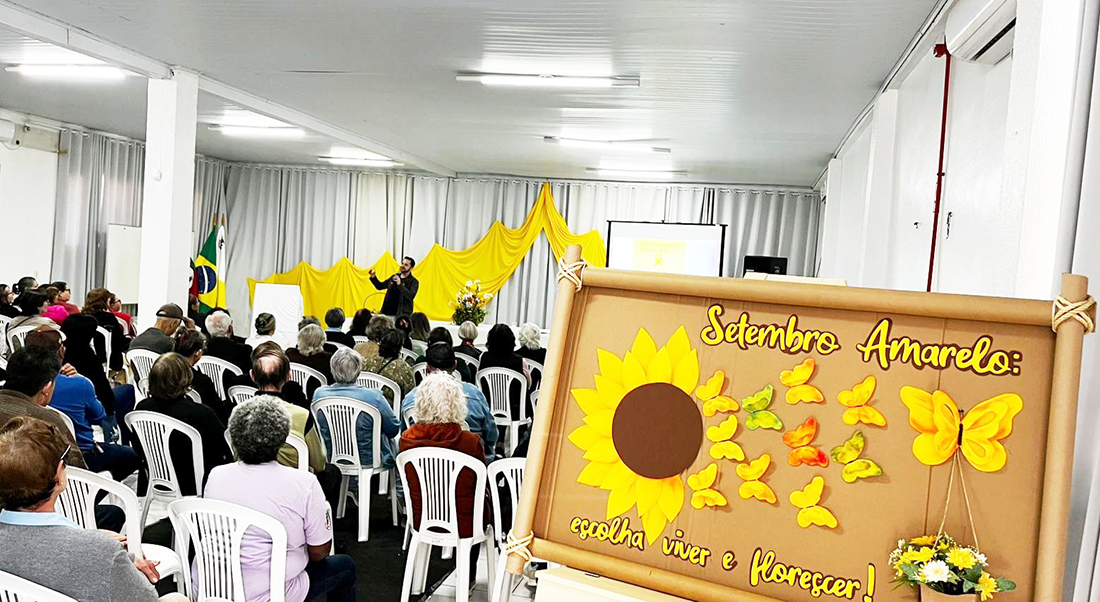 Capa Três Passos promove palestra sobre depressão em campanha do Setembro Amarelo