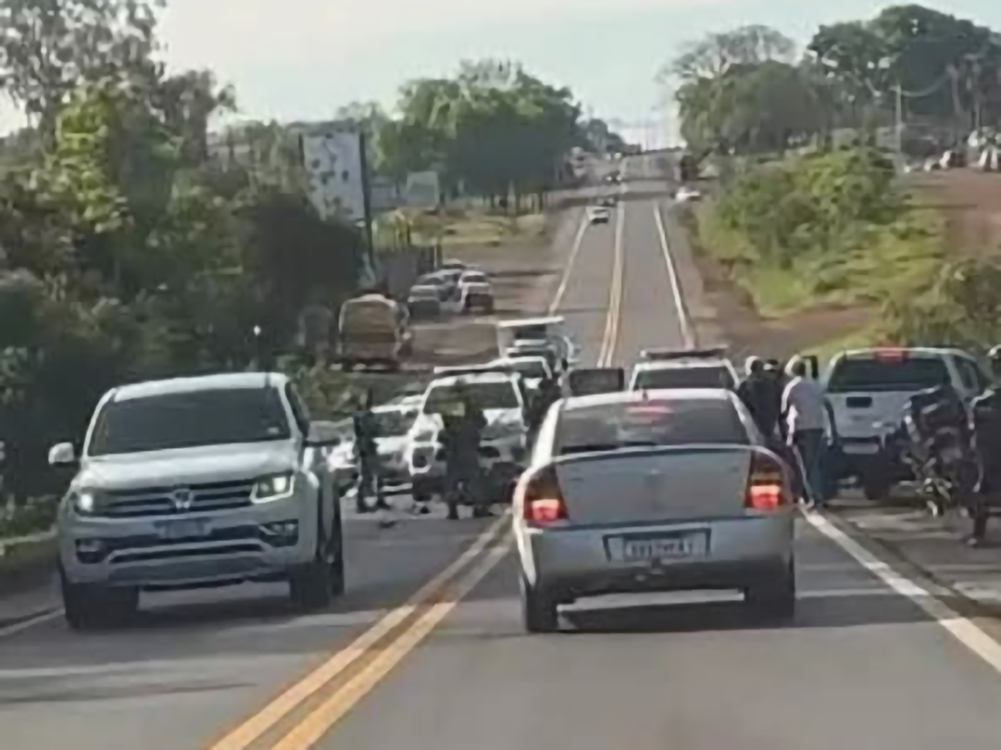 Capa Policial rodoviário é atropelado durante operação de fiscalização em Santo Ângelo
