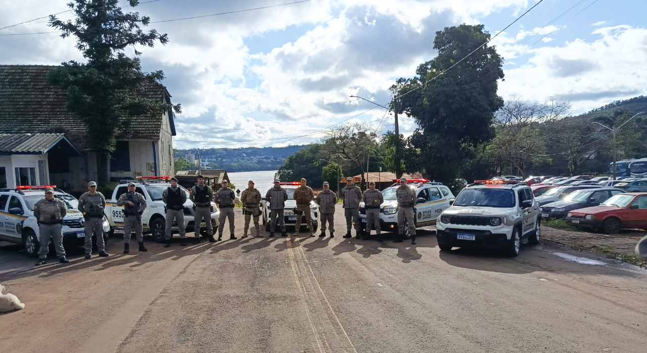 Capa Brigada Militar lança Operação em Barra do Guarita para combater crimes de fronteira