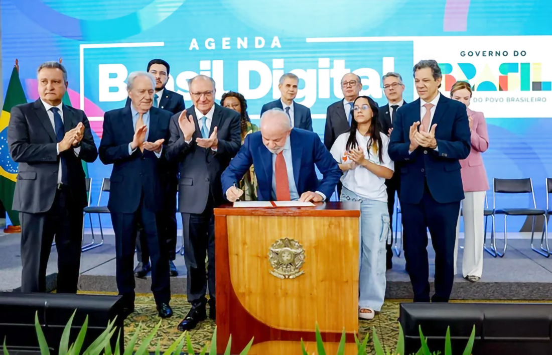 Capa Lula sanciona lei contra adultização de crianças nas redes