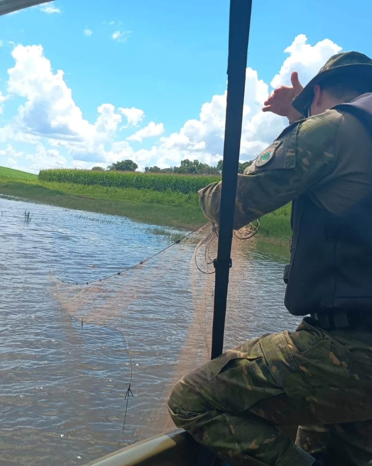 Capa Brigada Militar intensifica a Operação Piracema no Estado