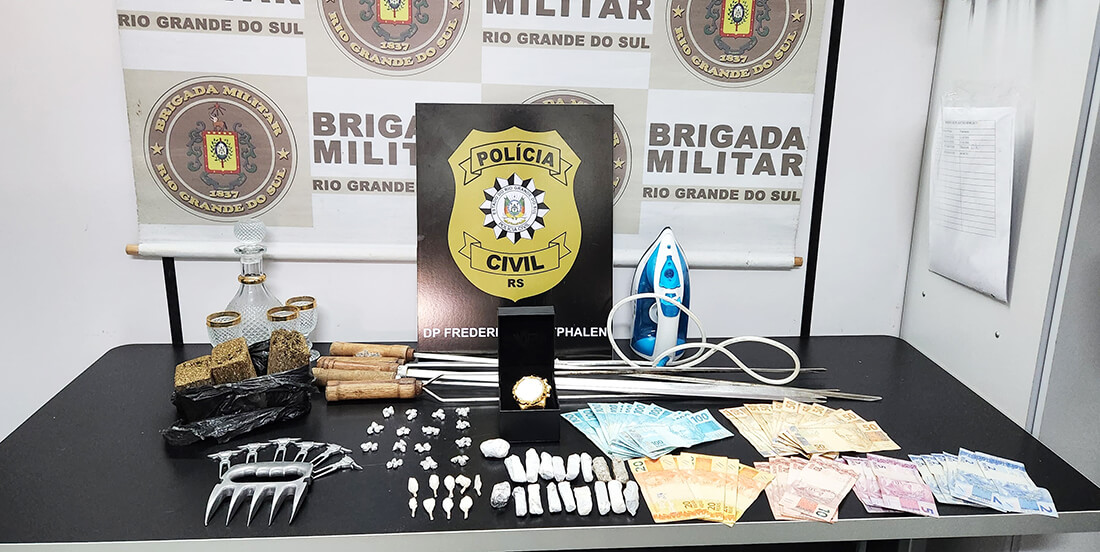 Capa Polícia civil realiza operação contra grupo criminoso em Vicente Dutra