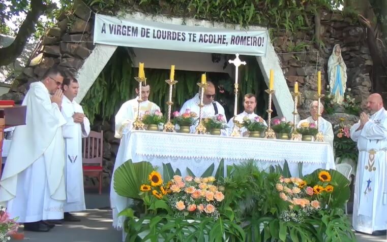 Capa Osvaldo Cruz recebe  52ª Romaria de Nossa Senhora de Lourdes e 27ª Romaria Diocesana do Enfermo