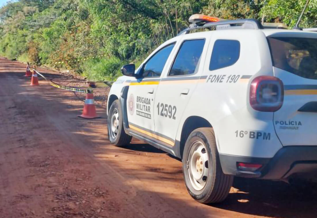 Capa Homem é encontrado morto com marcas de tiros na cabeça em Cruz Alta