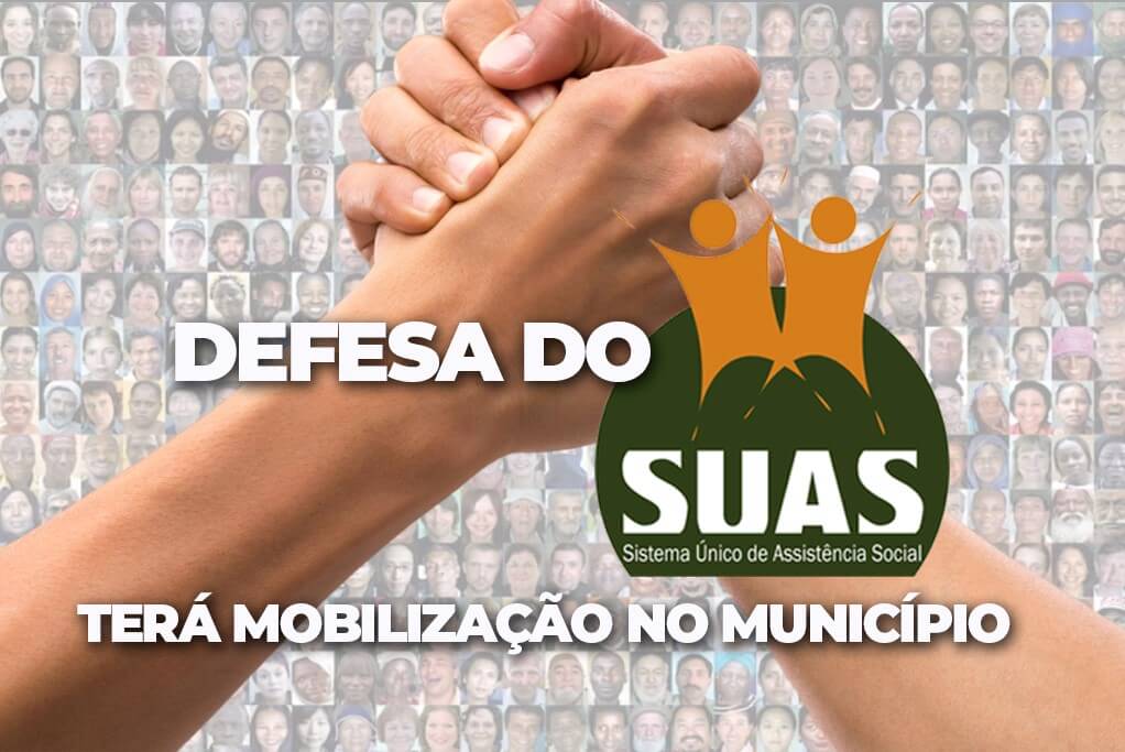 Capa Ato em defesa do Sistema Único de Assistência Social ocorre nesta quarta em Palmitinho