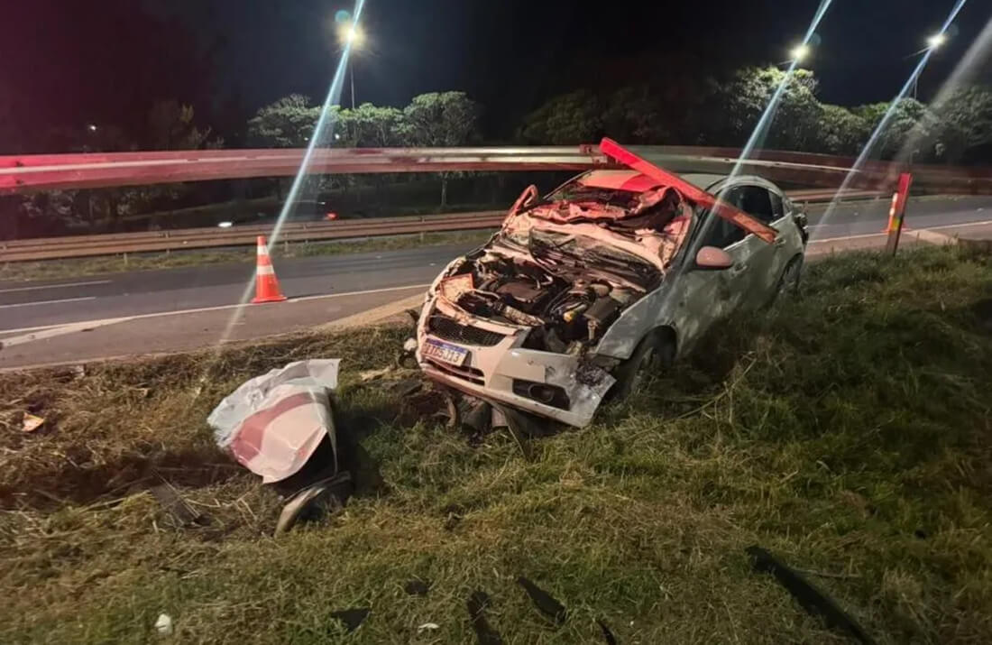 Capa Atropelamento deixa uma morta e outra ferida na BR-386