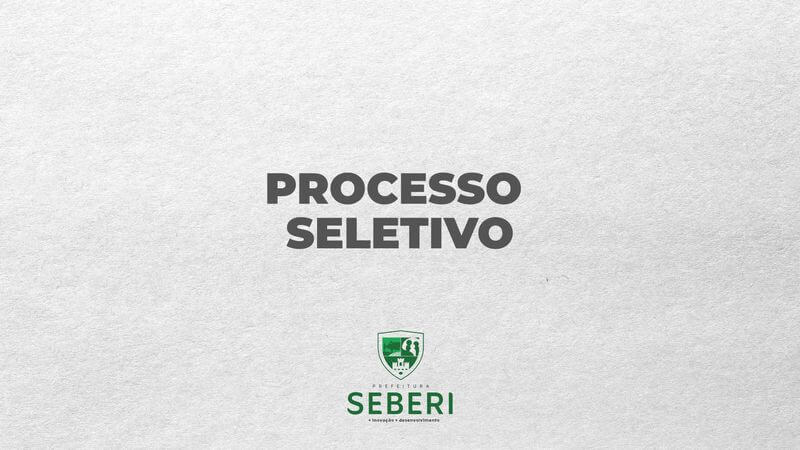 Capa Prefeitura de Seberi abre processo seletivo para professores e outras vagas