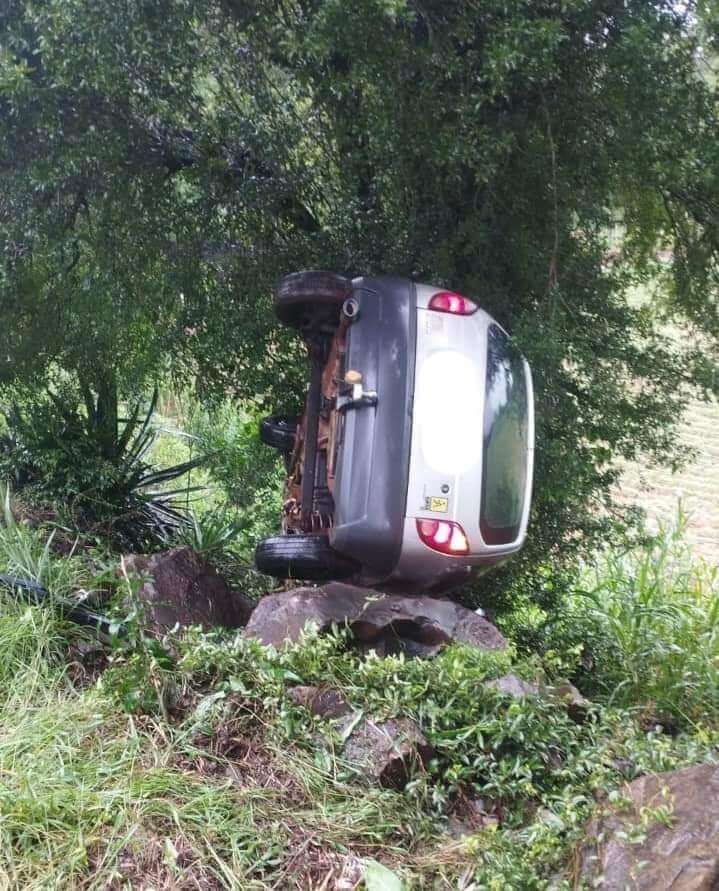 Capa Acidente é registrado na ERS 305 em Tucunduva