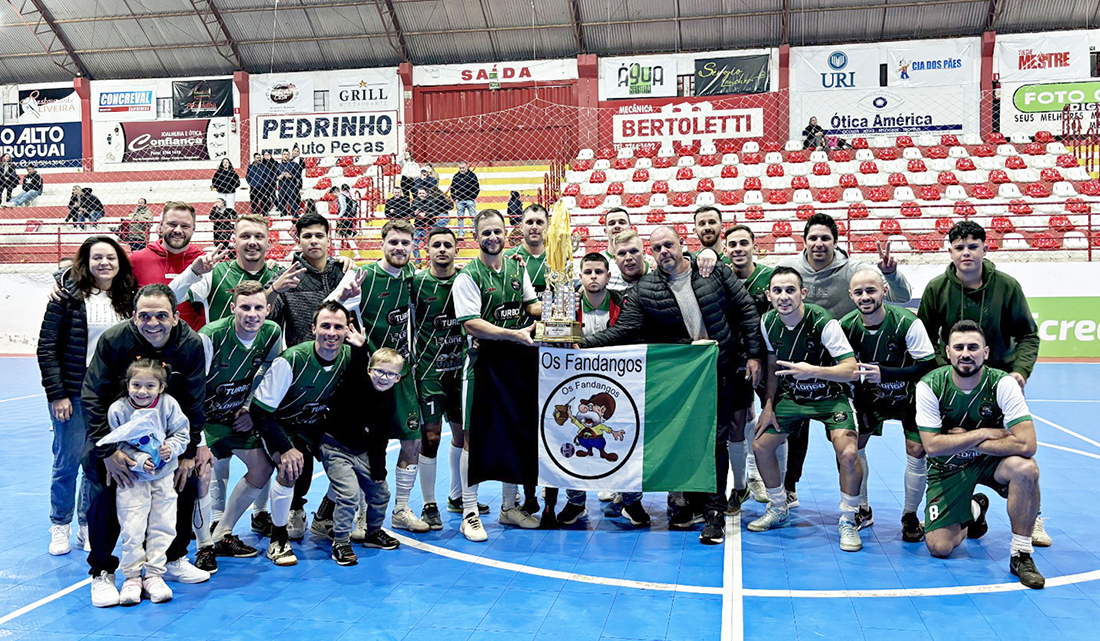 Capa Fandangos é o campeão do Municipal de Futsal de Frederico Westphalen