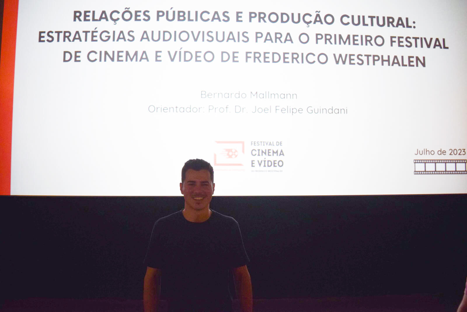 Capa Apresentação de TCC sobre cinema no Cinema!