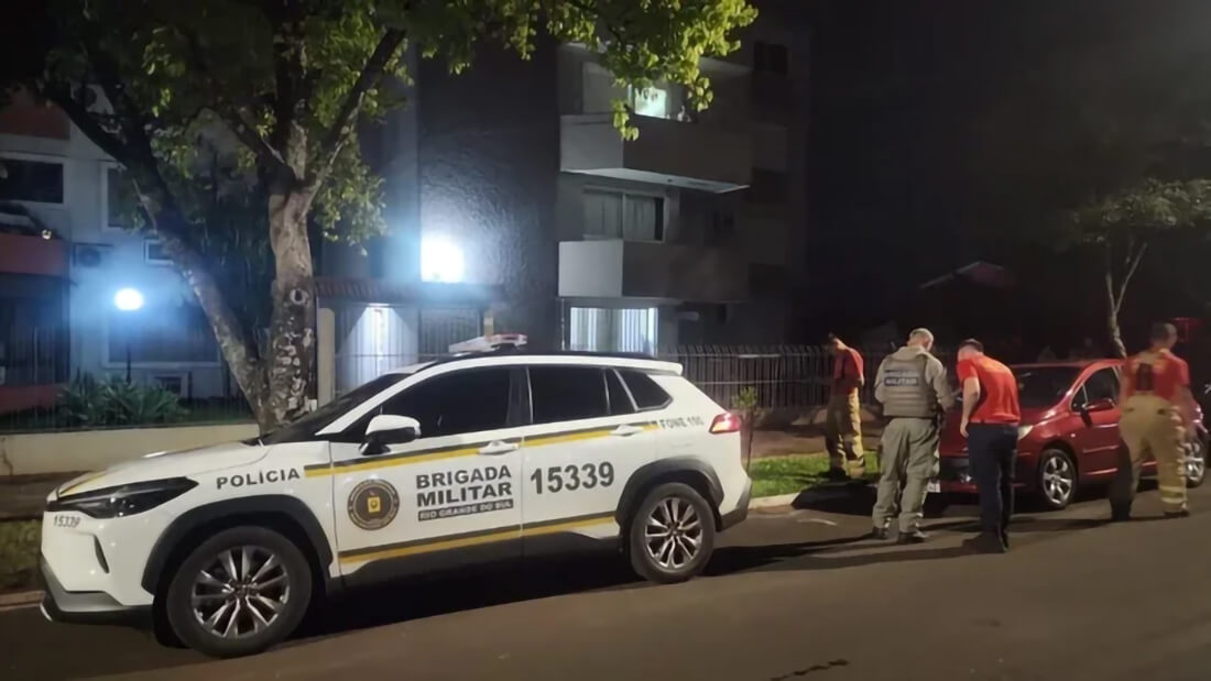 Capa Ataque a tiros em Santa Rosa deixa mulher morta e criança em estado grave
