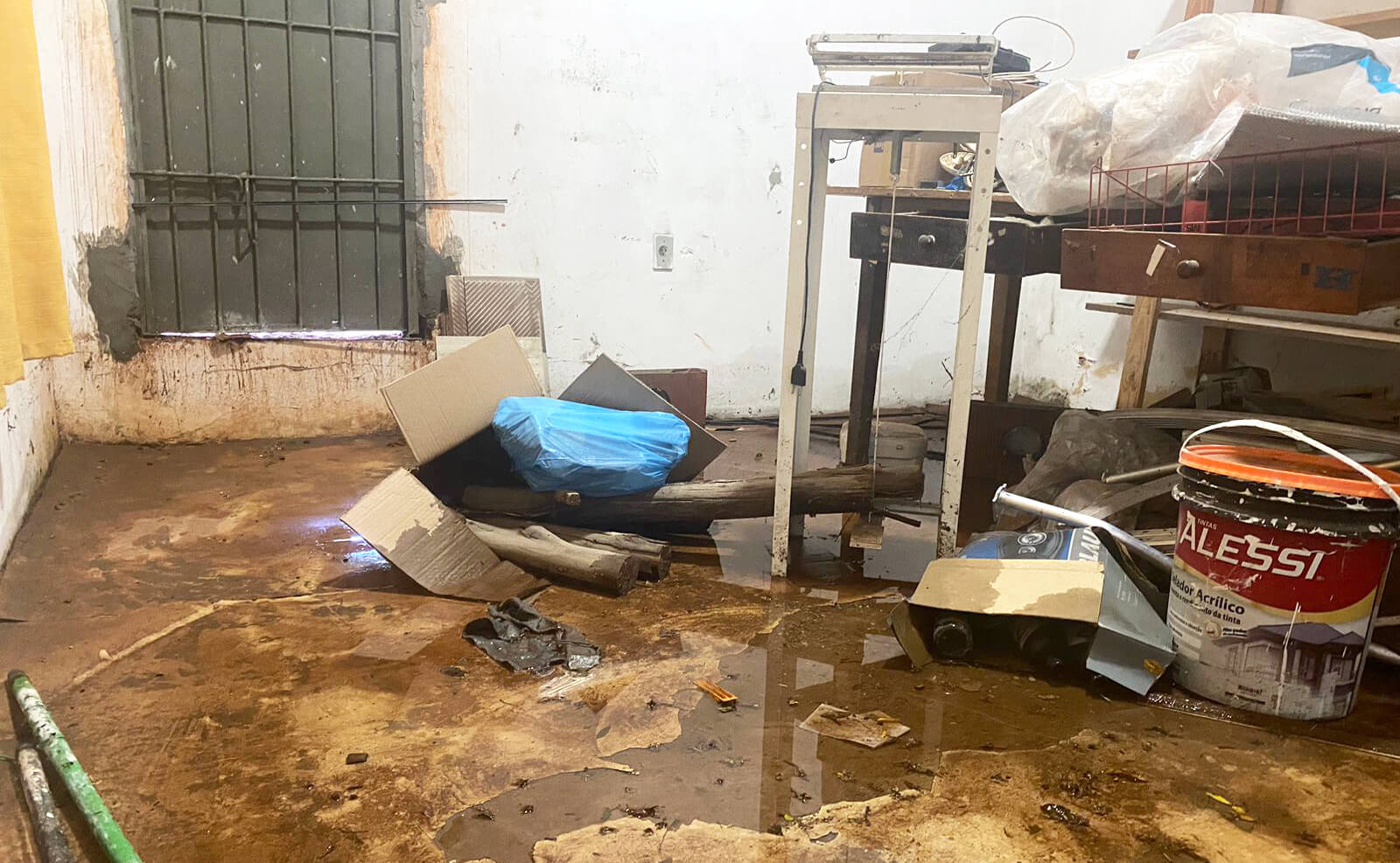 Capa AEFW realiza levantamento dos prejuízos causados pela enxurrado ao comércio frederiquense