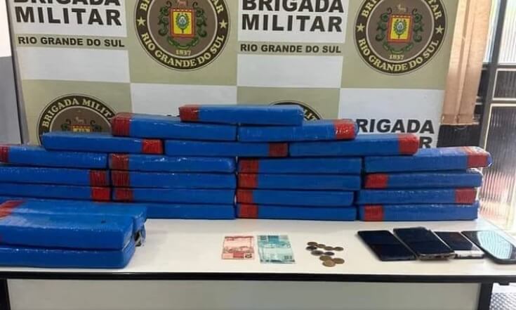 Capa São Luiz Gonzaga: BM realiza prisão por tráfico de drogas