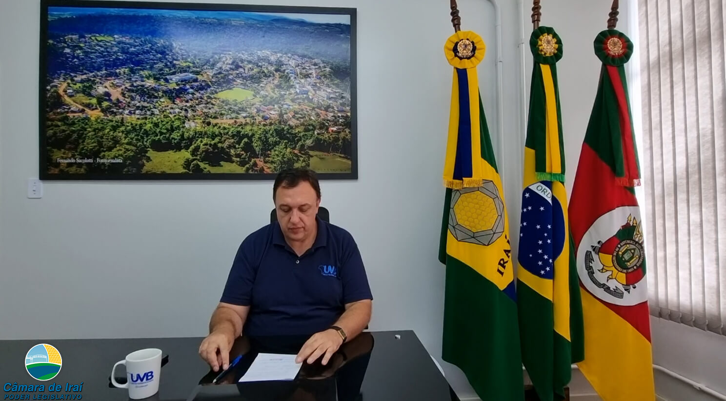 Capa Mesa Diretora dá aval para instalação do gabinete de transição em Iraí