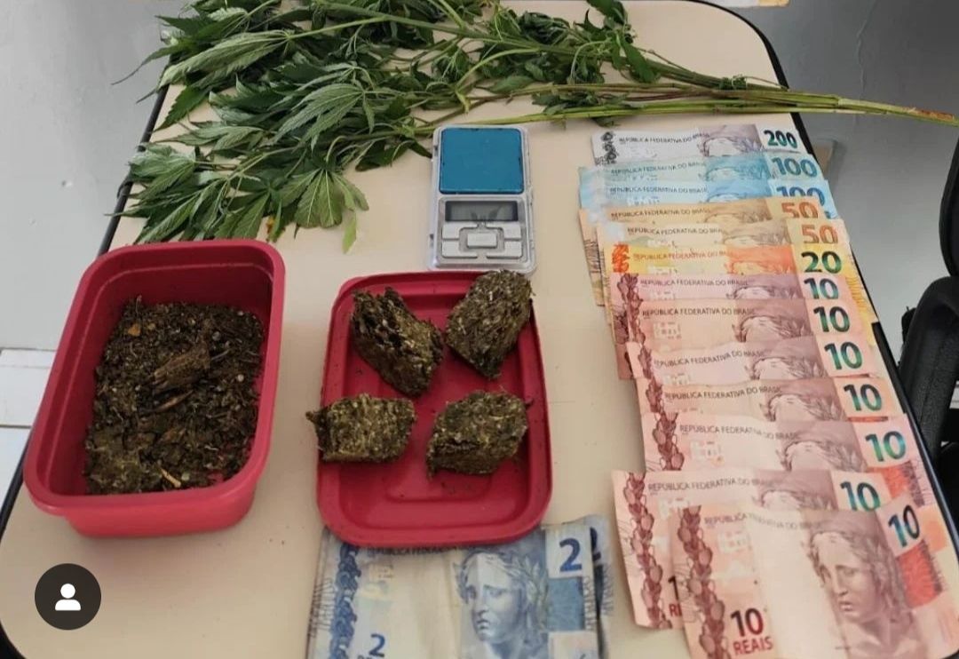 Capa BM Realiza prisão por tráfico de drogas em Coronel Bicaco