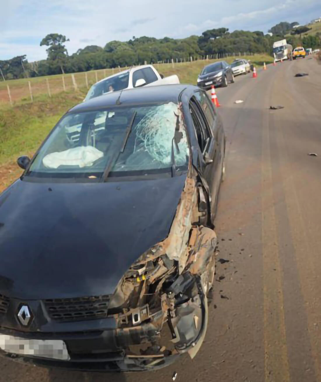 Capa Homem morre em colisão na RS-324 entre Passo Fundo e Marau