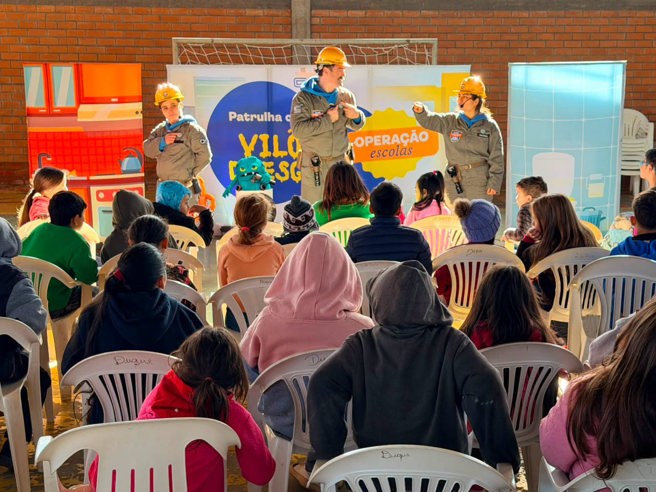Capa Projeto Patrulha Contra os Vilões do Esgoto leva educação ambiental a estudantes de Frederico Westphalen