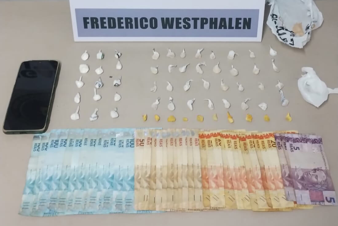 Capa Brigada Militar prende homem por tráfico de drogas em Frederico Westphalen