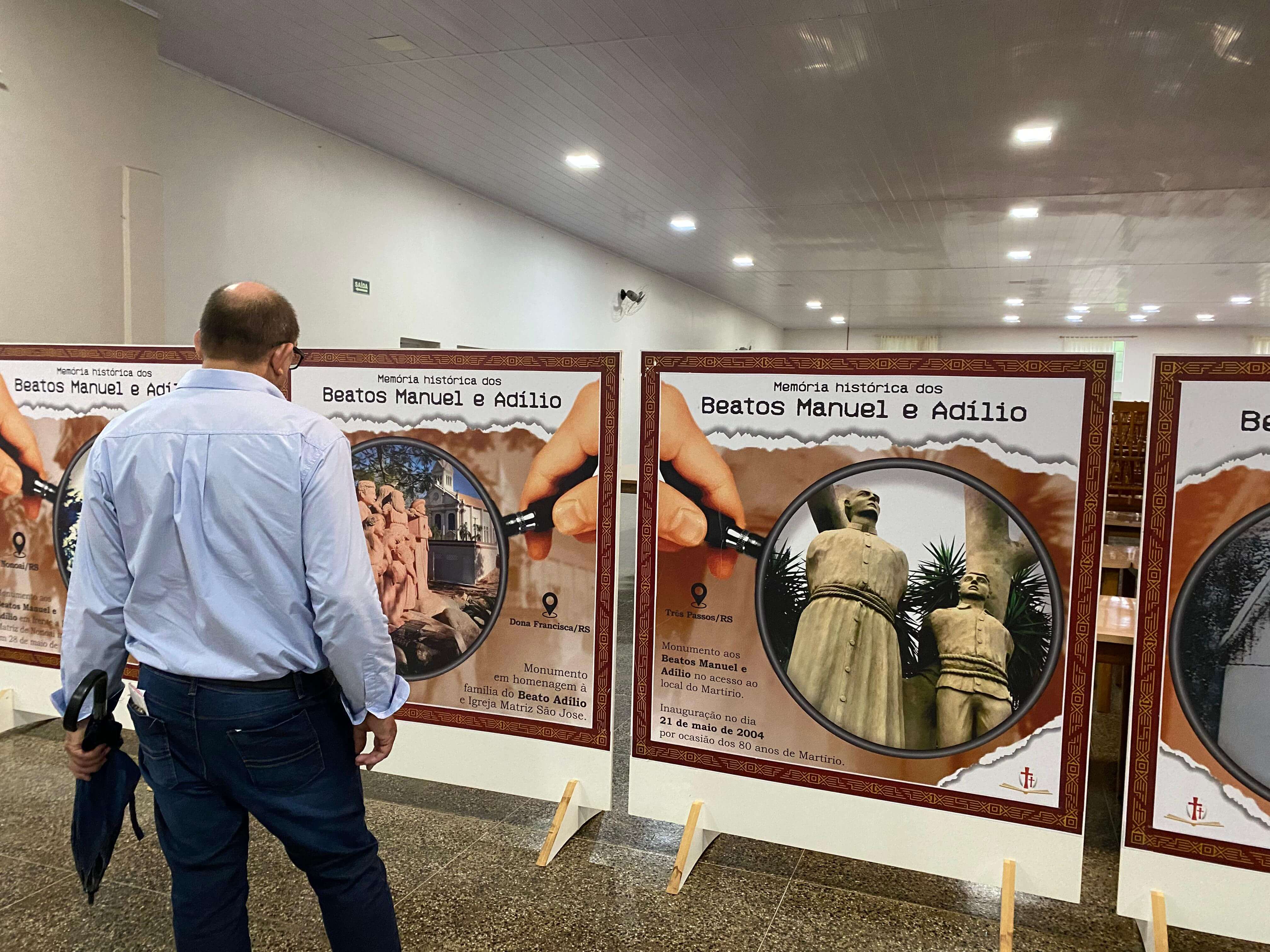 Capa Museu Itinerante dos Beatos Manuel e Adílio chega a Frederico Westphalen