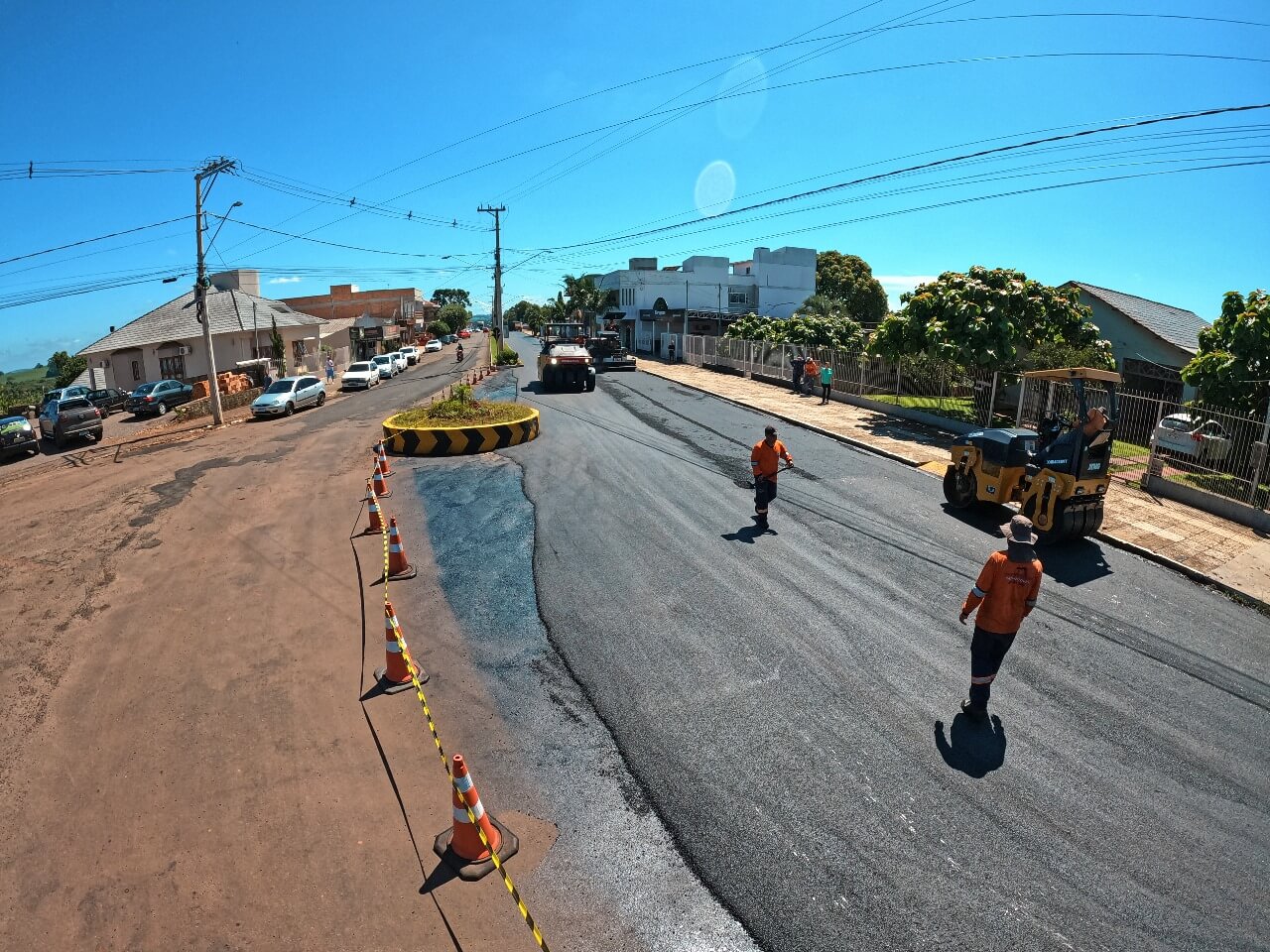 Capa Começa a recuperação asfáltica da Avenida Itapiranga em Tenente Portela