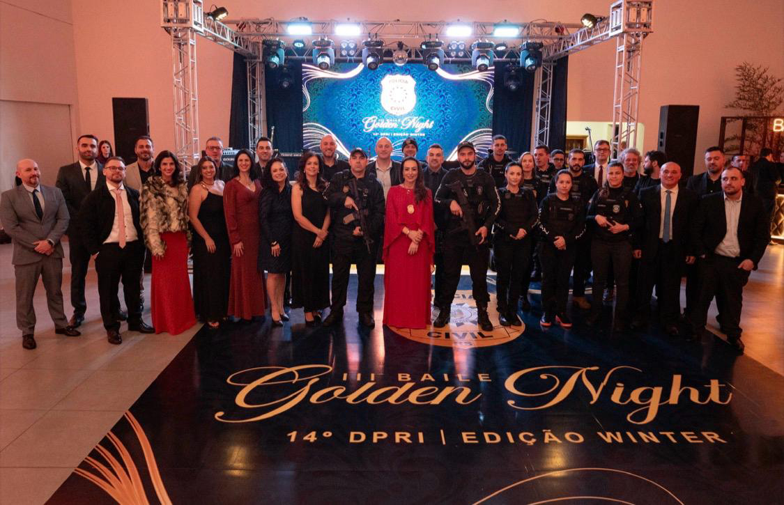 Capa III Baile Golden Night reúne forças de segurança, autoridades e comunidade em Frederico Westphalen