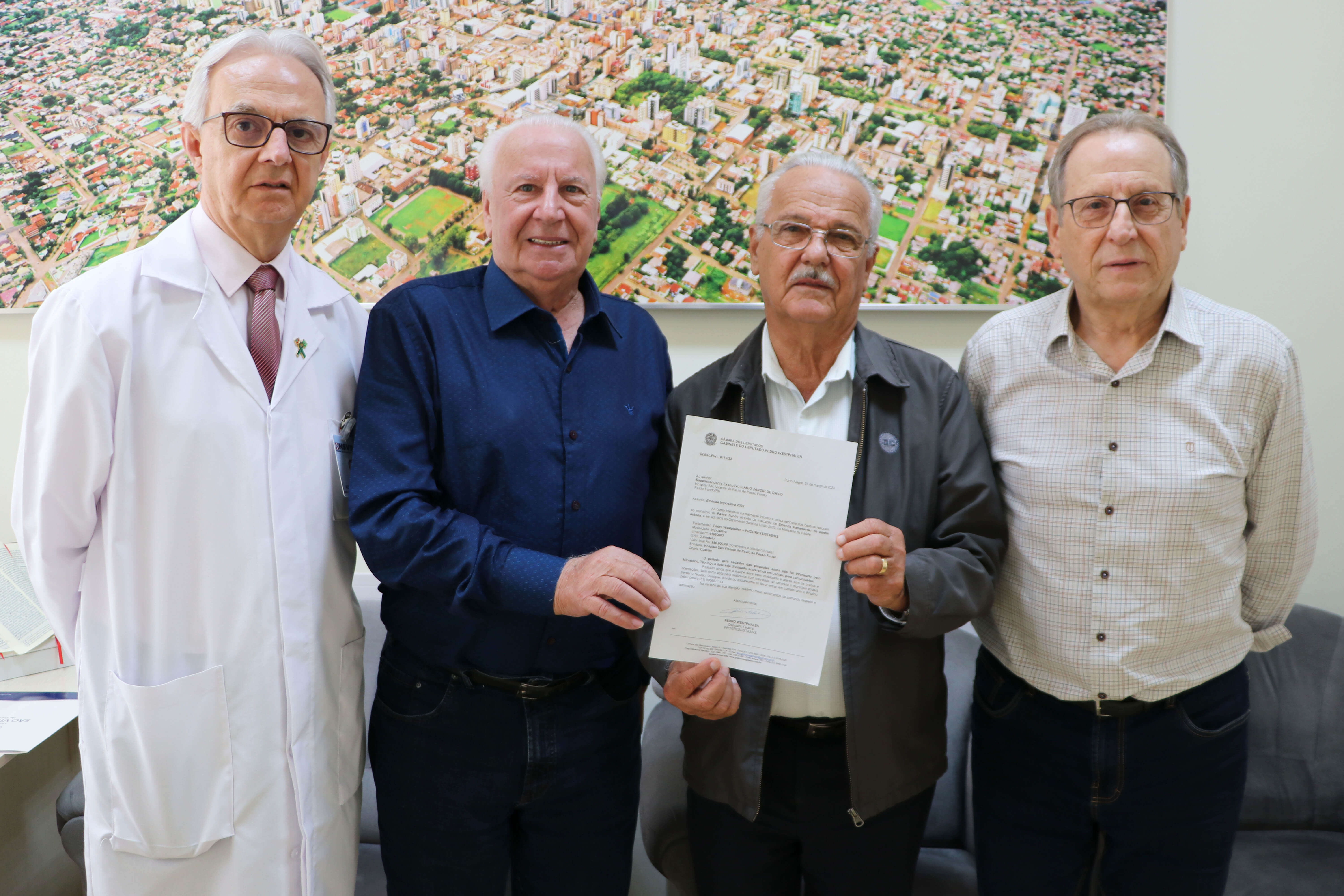 Capa HSVP: quase R$ 1 milhão para saúde de Passo Fundo e região