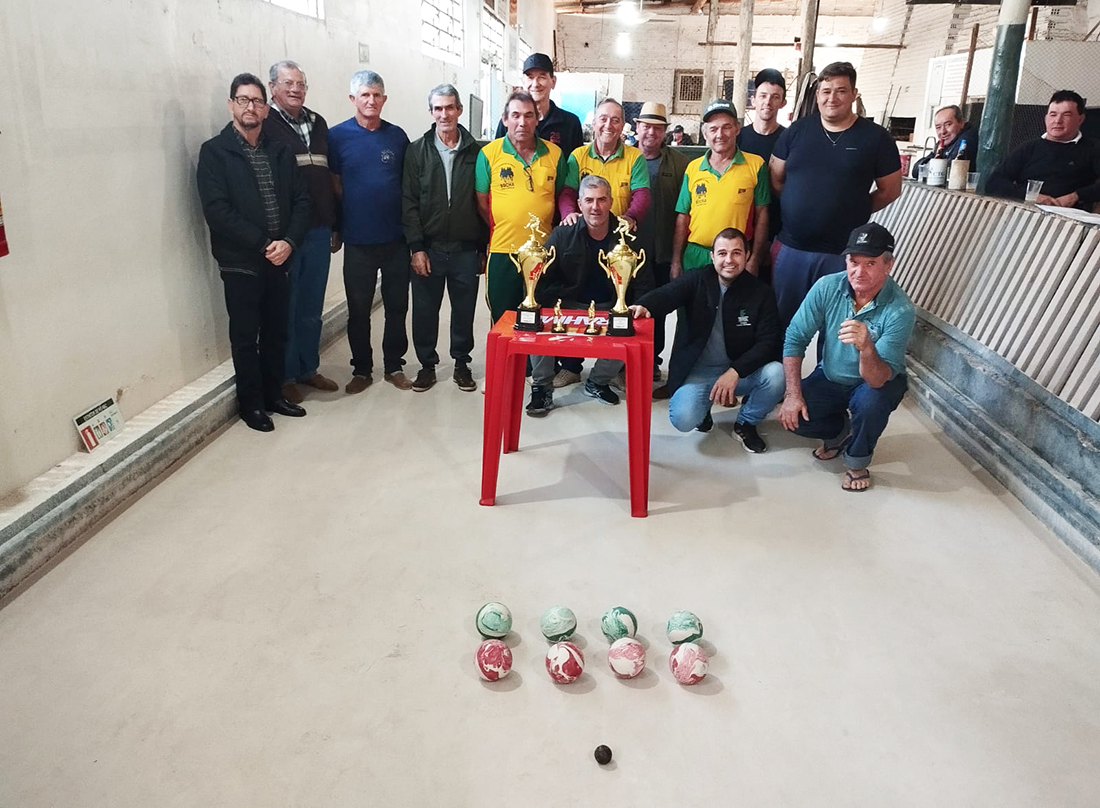 Capa Rodeio Bonito conhece os campeões no municipal de bocha