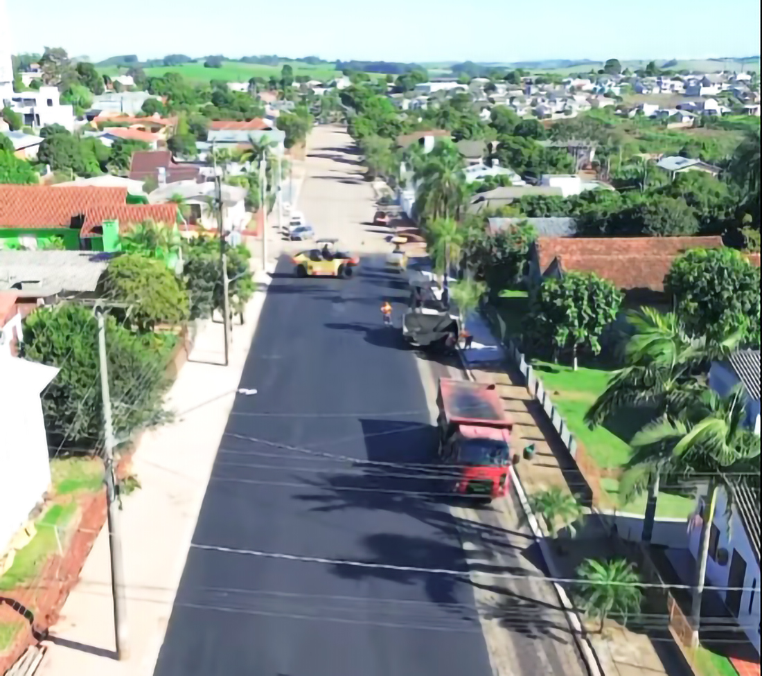 Capa Projeto Tamandaré em ação: pavimentação avança em Tenente Portela