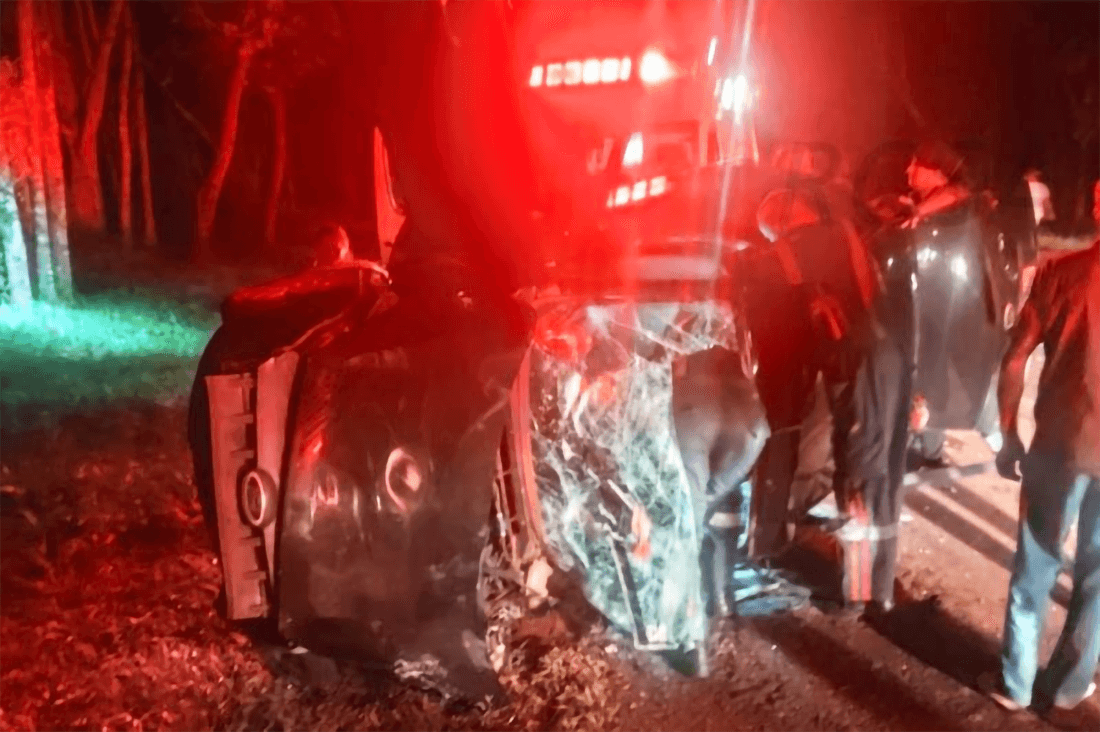 Capa Mulher morre em colisão frontal durante perseguição policial em Santo Ângelo